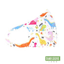 Masque en Tissu Dinosaure