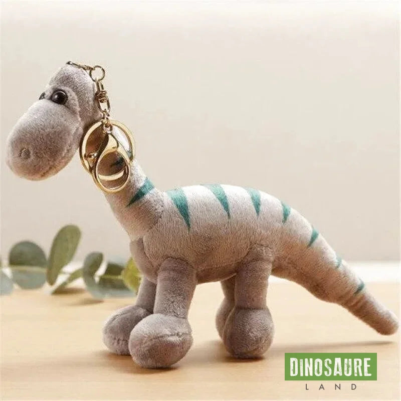 Mini Peluche Dinosaure gris