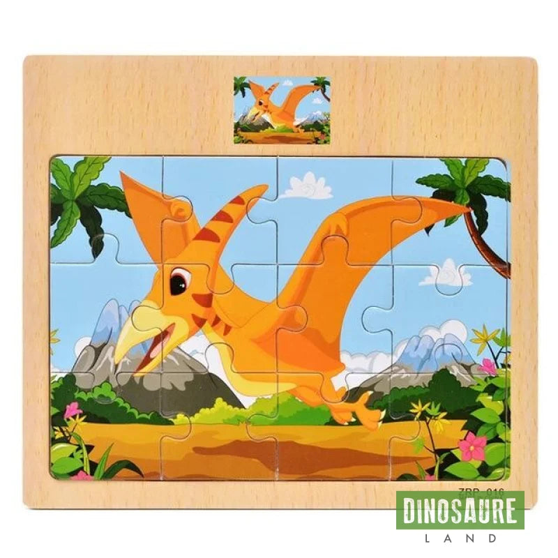 Mini Puzzle Dinosaure