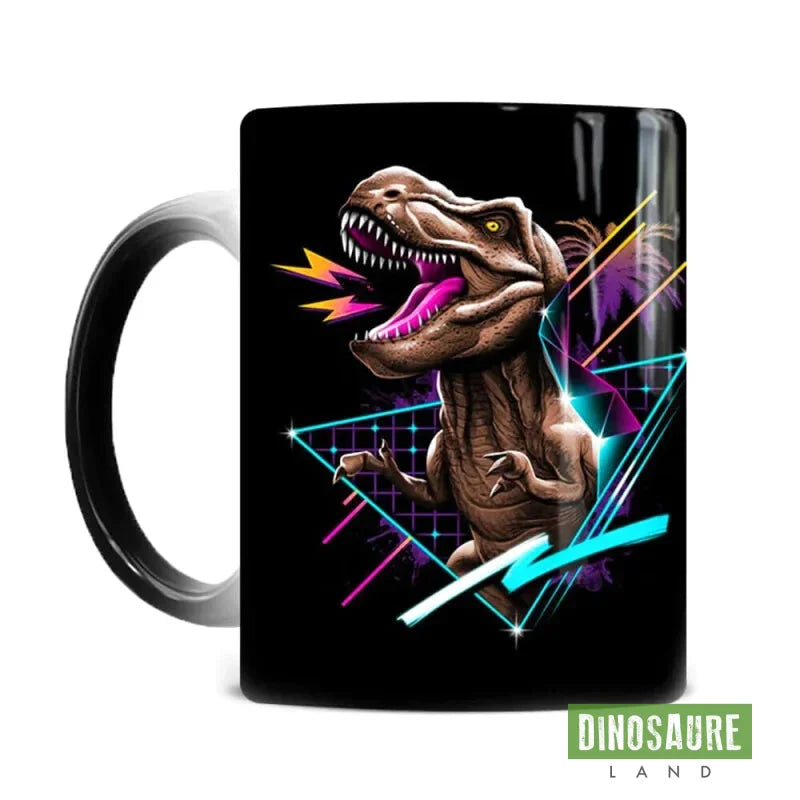 mug dinosaure magique t rex