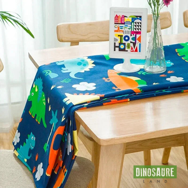 nappe de table dinosaure