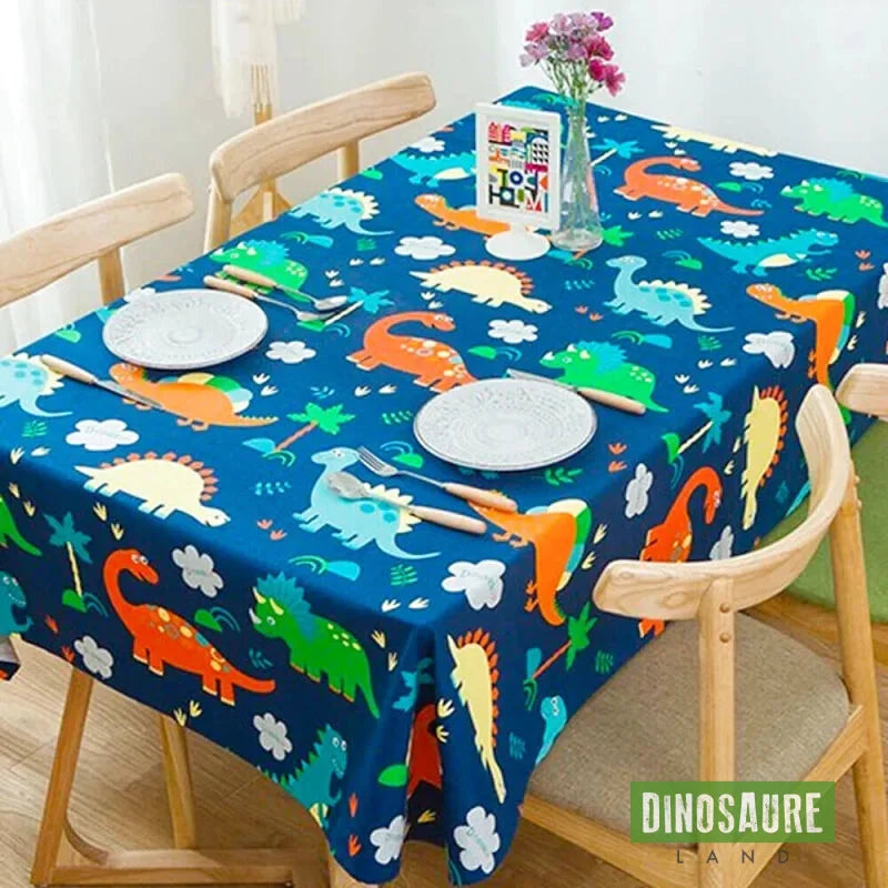 nappe de table dinosaure