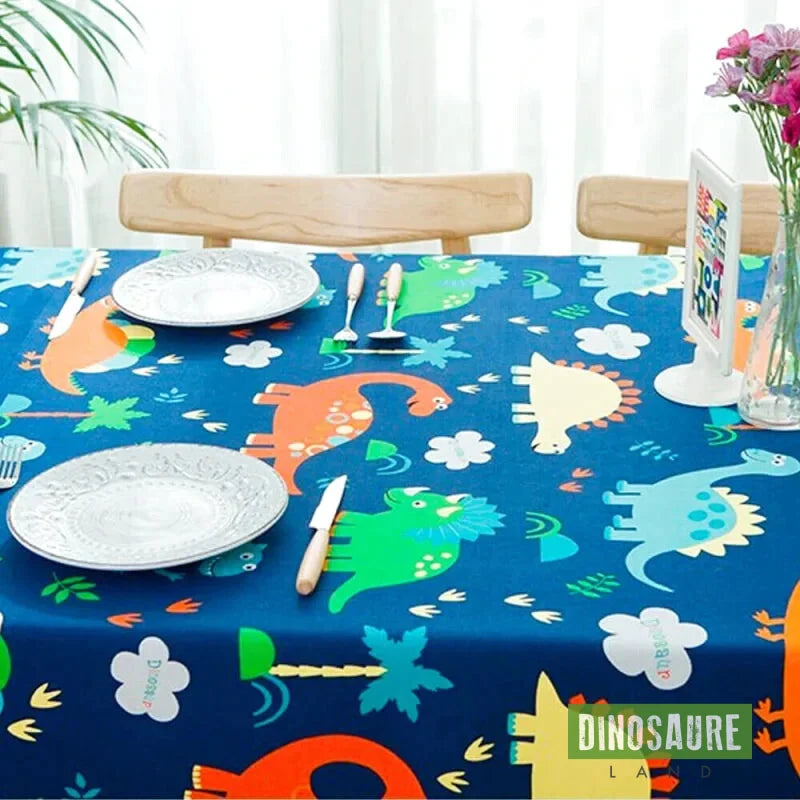 nappe de table dinosaure