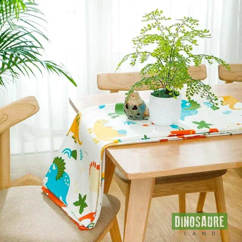 nappe de table dinosaure