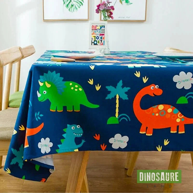 nappe de table dinosaure