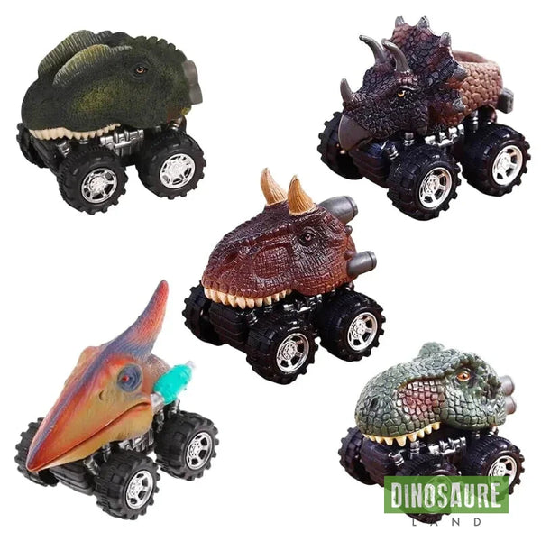 jouet figurine voiture dinosaure