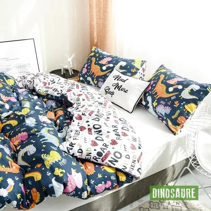 Parure de Lit Dinosaure 140x200