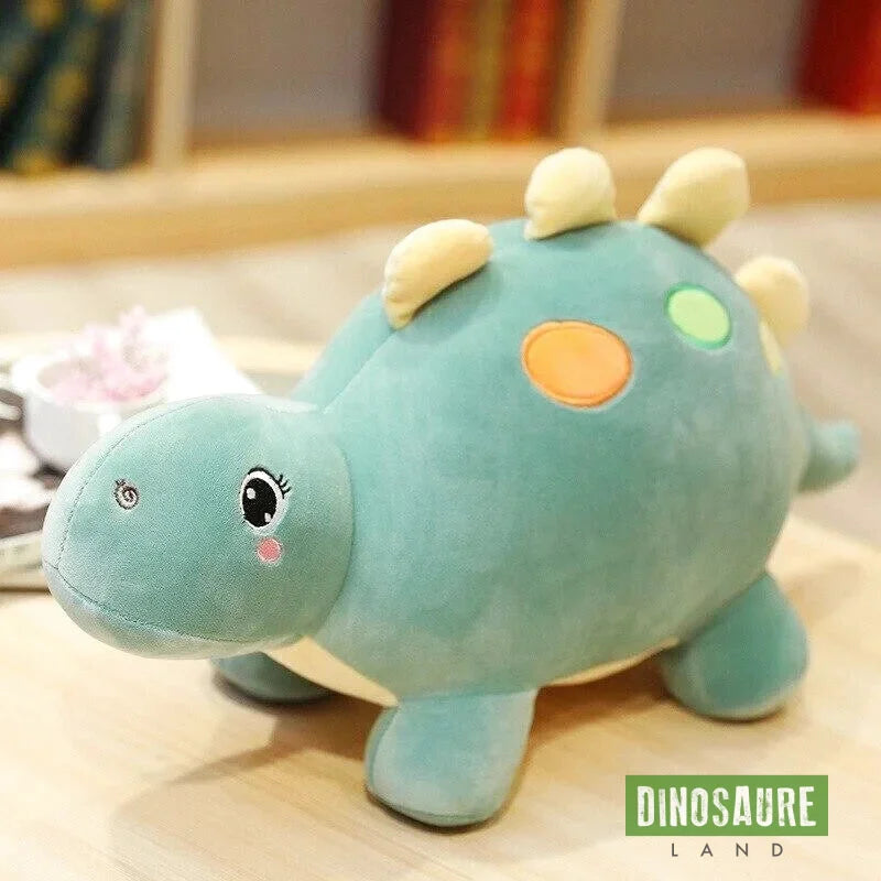 Peluche Bébé Famille Dinosaure Vert