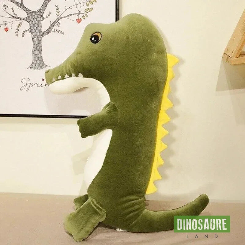 Peluche Dinosaure 1m10 vert