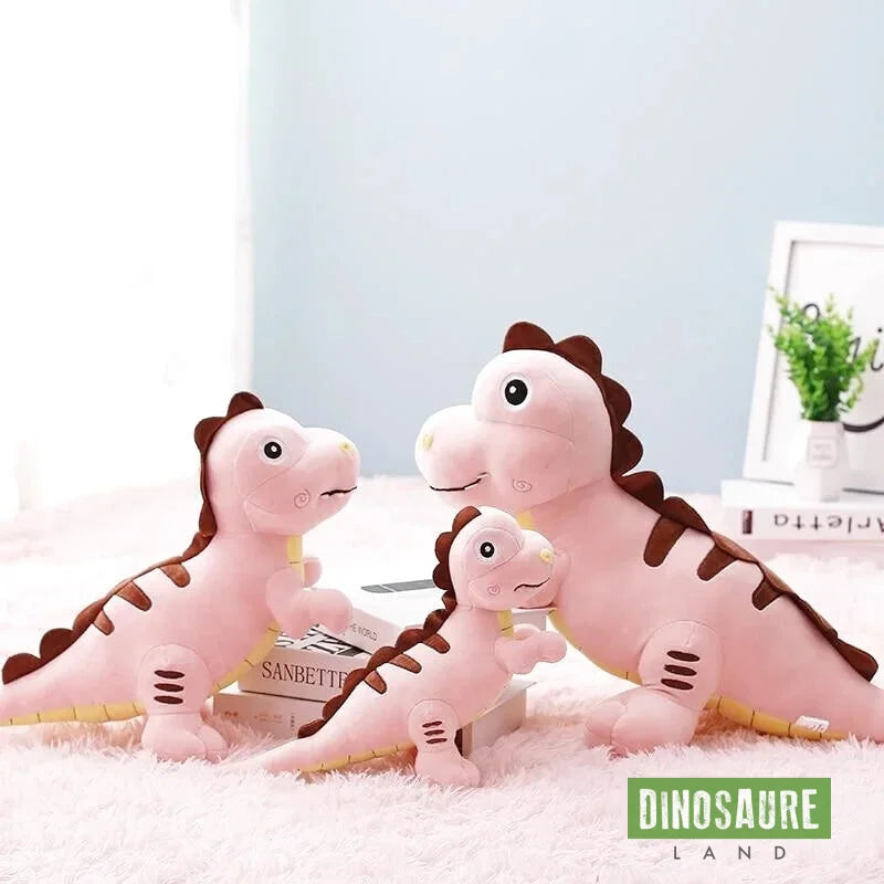 Peluche Dinosaure avec Rayures 40-90cm