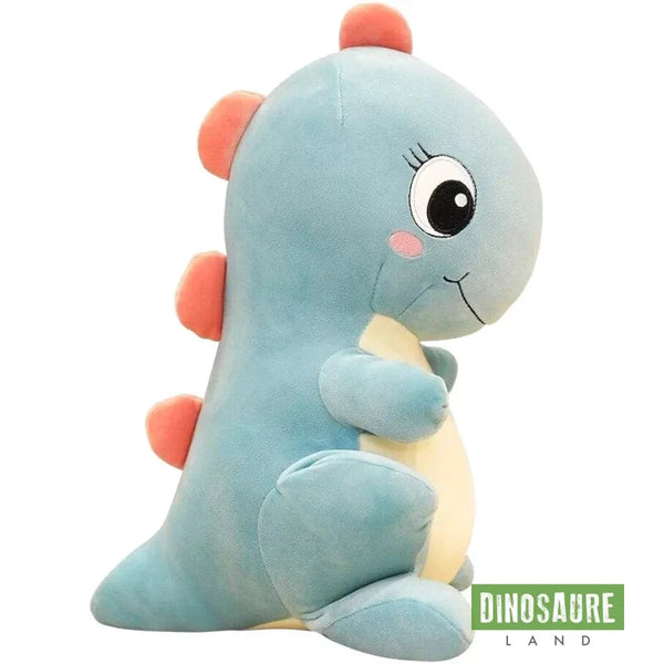 peluche dinosaure 2 couleurs