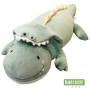 Peluche Dinosaure Crocodile vert