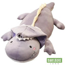 Peluche Dinosaure Crocodile violet