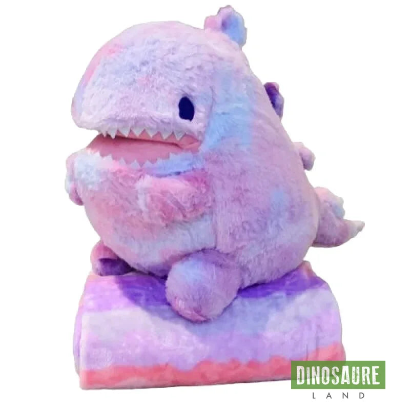 Peluche Dinosaure de Toutes Les Couleurs Rose