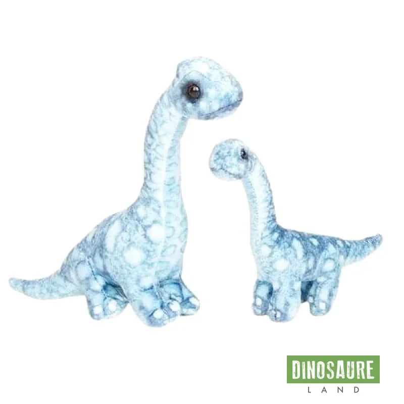 Peluche Dinosaure Diplodocus Bleu 15-22cm