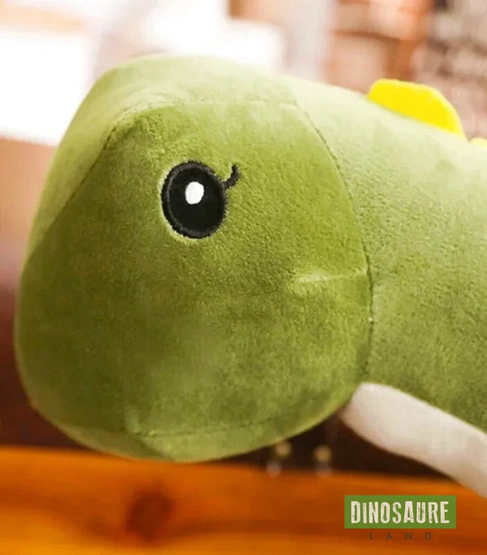 Peluche dinosaure Diplodocus Brachiosaure vert