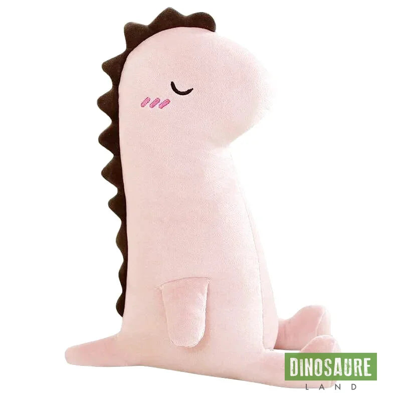 Peluche Dinosaure en Feutrine Rose