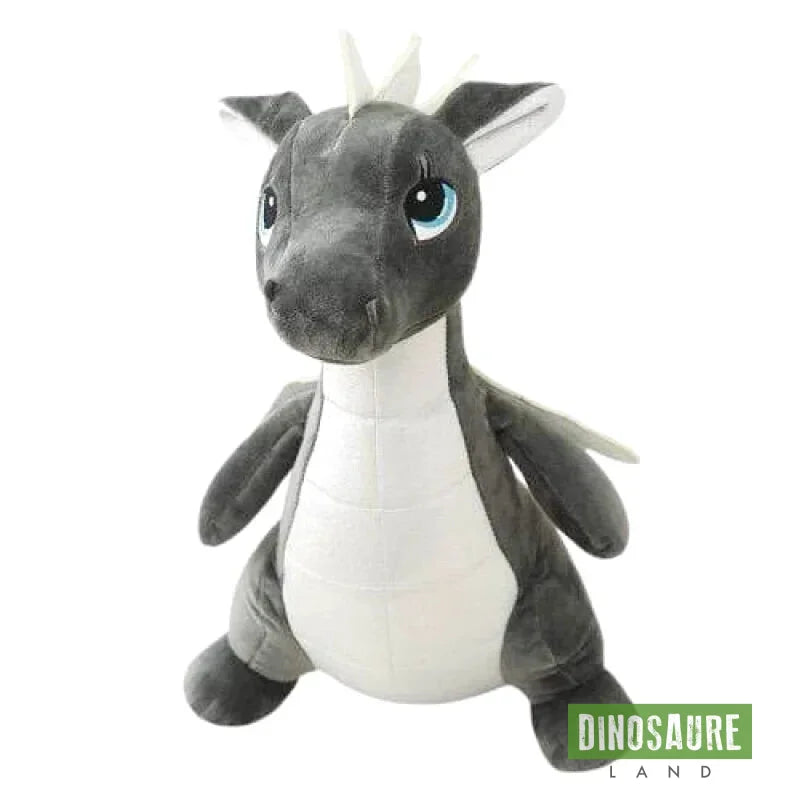 Peluche Dinosaure Gentil Gris