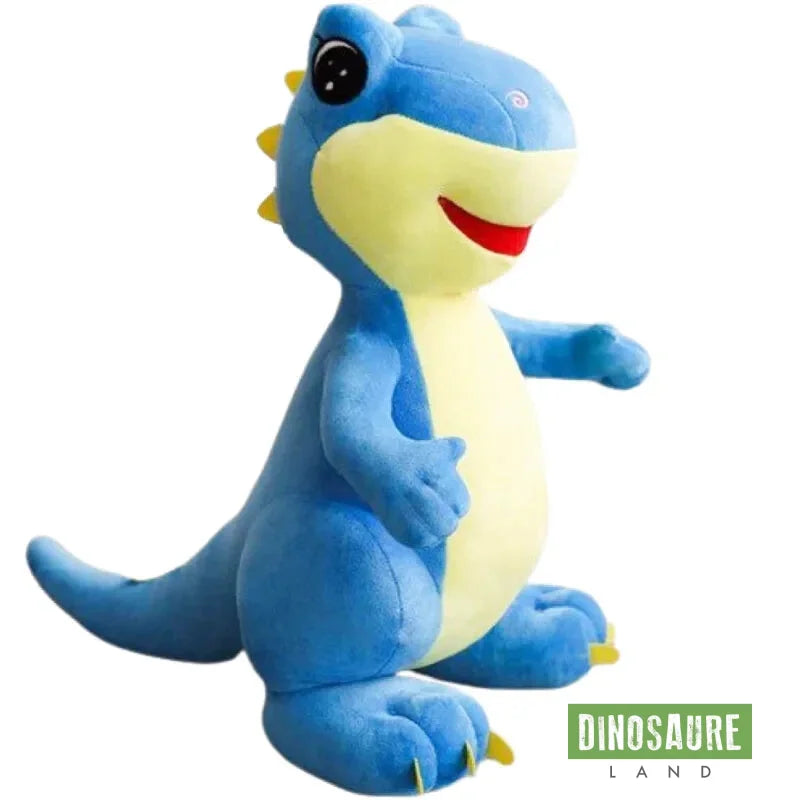 Peluche Dinosaure Griffes Bleu