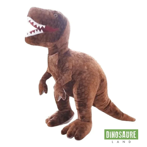 Peluche Dinosaure Marron