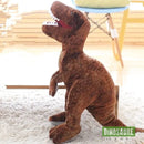 Peluche Dinosaure Marron 50-80cm