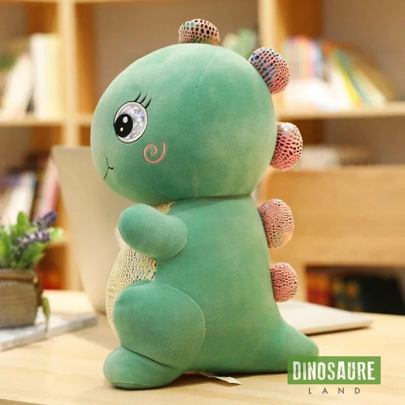 Peluche Dinosaure Mignonne Vert