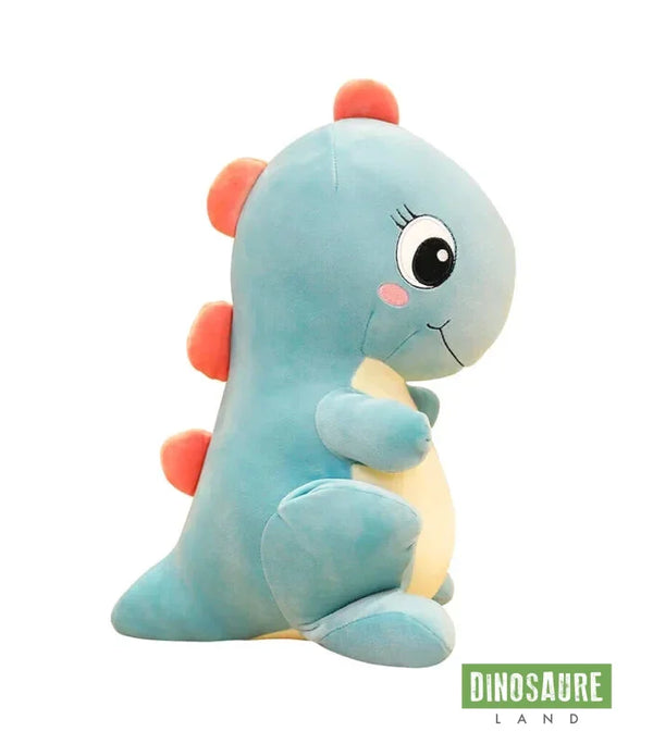 peluche dinosaure mignon bleu