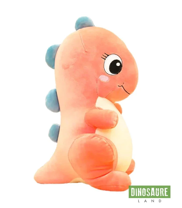 peluche dinosaure mignon orange