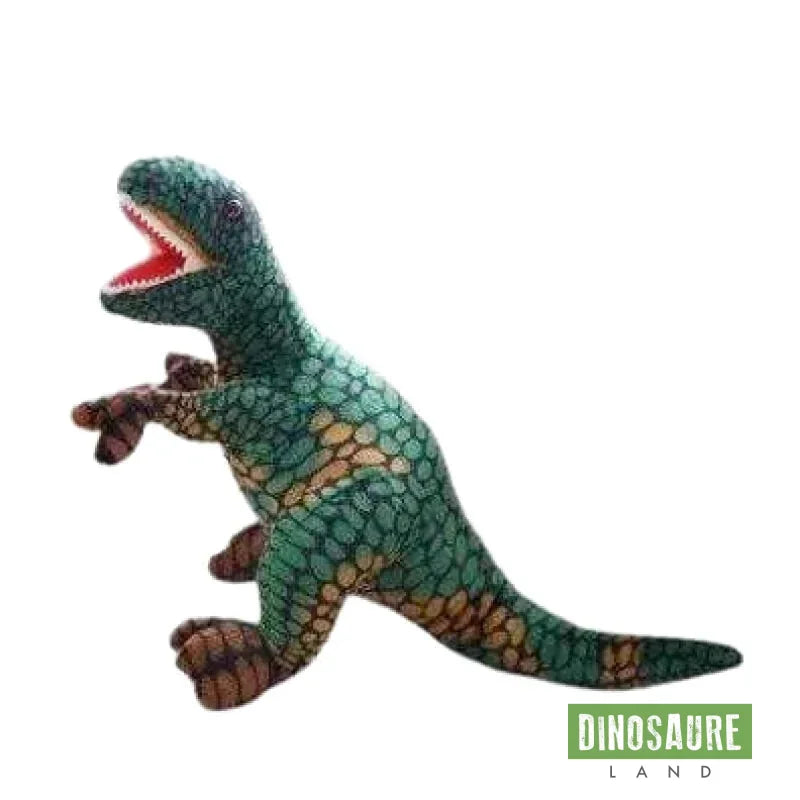 Peluche Dinosaure T-Rex Réaliste Vert