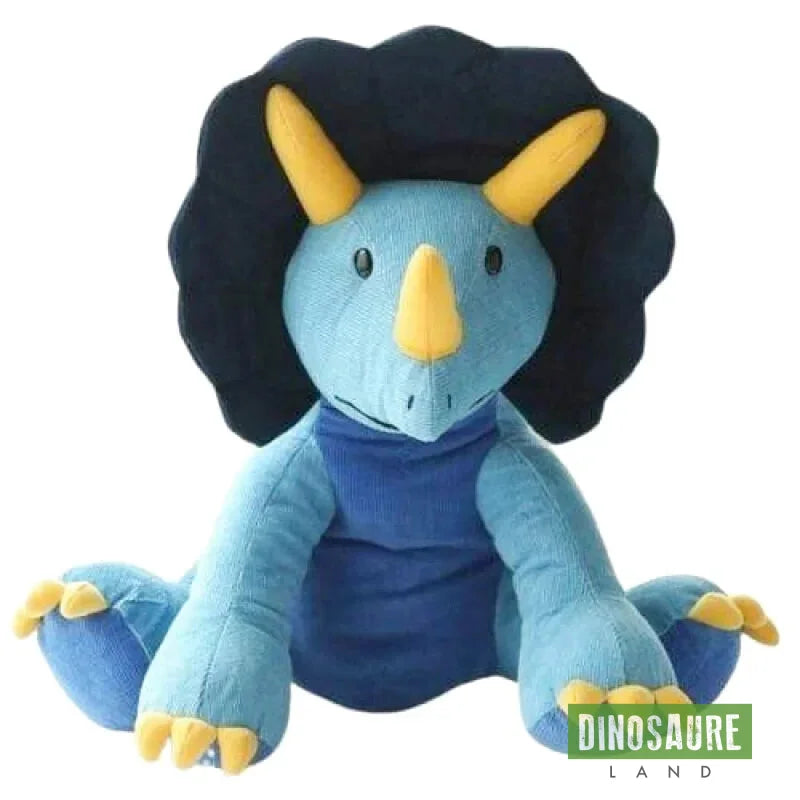 Peluche Dinosaure Tricératops Velours 35cm