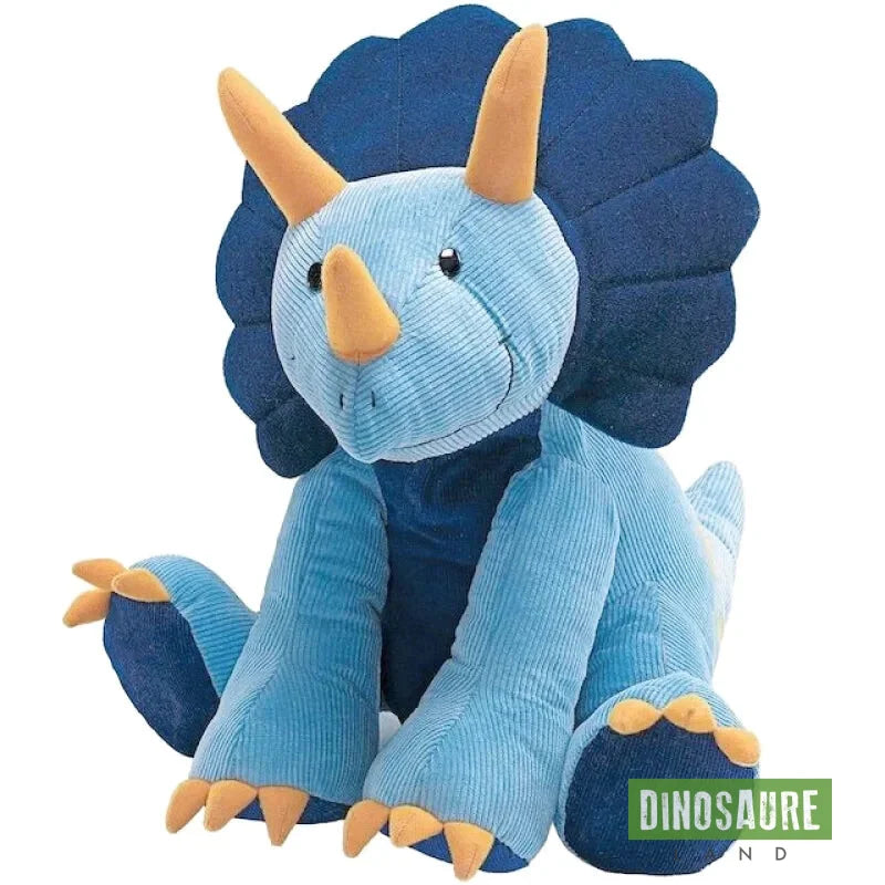 Peluche Dinosaure Tricératops Velours 35cm