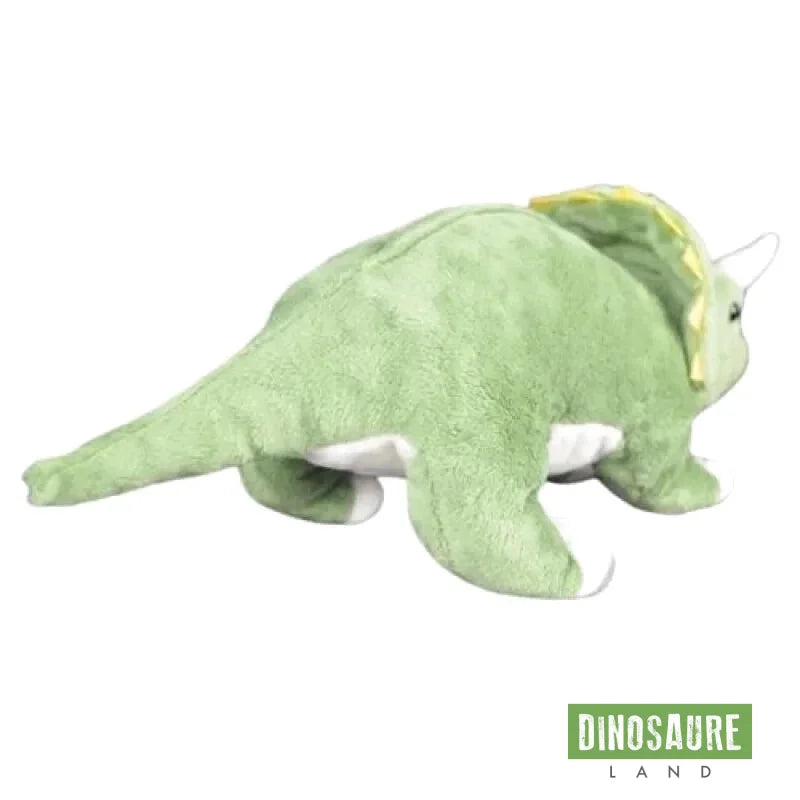 Peluche Dinosaure Tricératops Vert 30cm