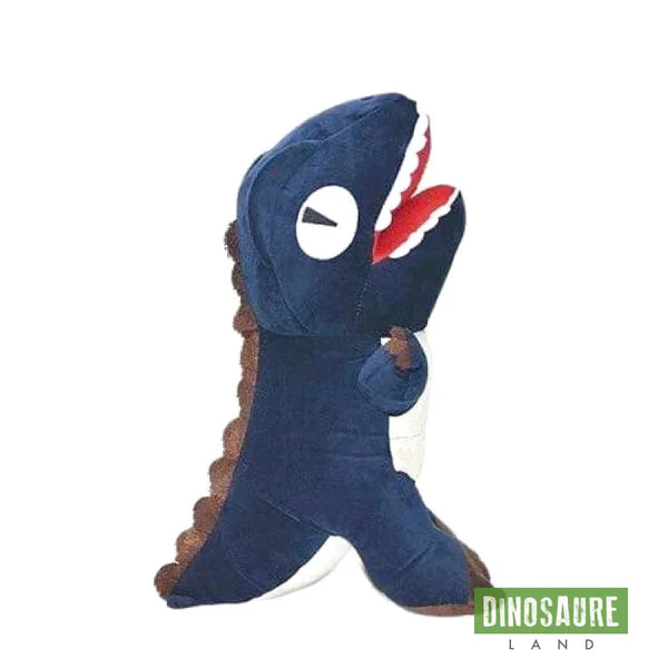 Peluche Dinosaure Tyrannosaure Bleu