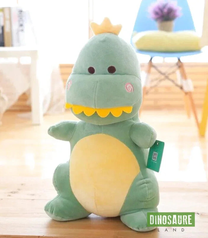 Peluche dinosaure T-Rex Tyrannosaure vert