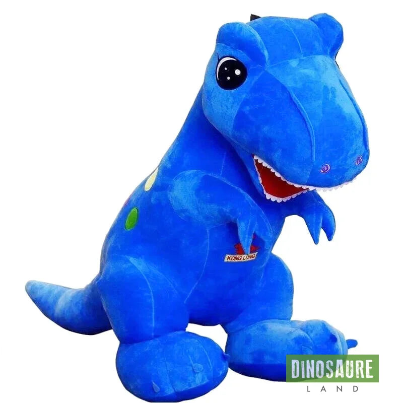 Peluche Dinosaure Tyrannosaurus Rex Bleu