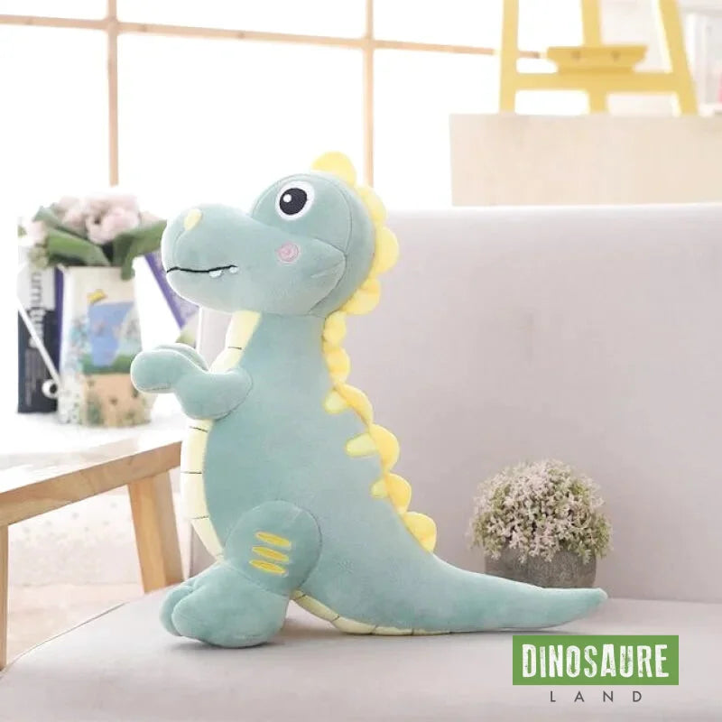 Peluche Dinosaure Tyrex Vert