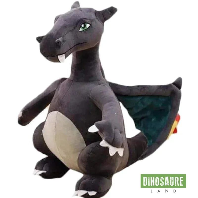 Peluche Dinosaure Volant Gris Anthracite 