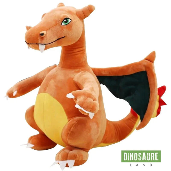 Peluche Dinosaure Volant Orange