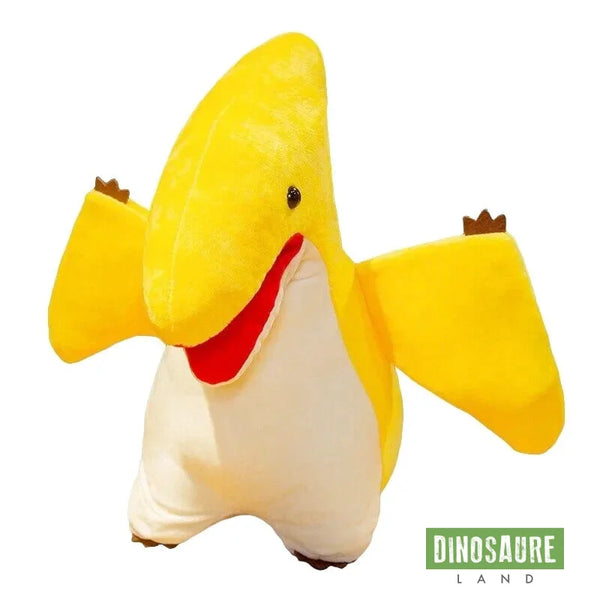 Peluche Dinosaure Volant Carnivore Jaune