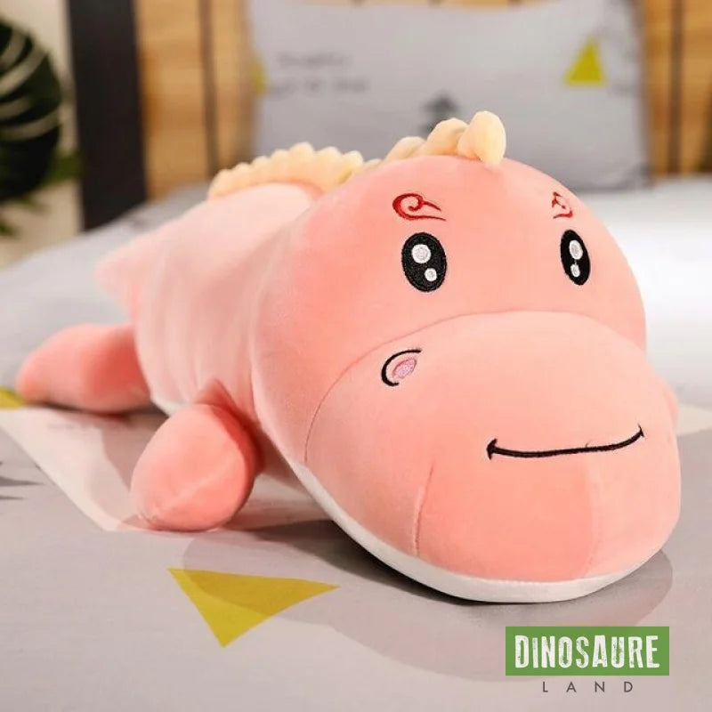 Peluche Dinosaure XXL Rose - 50-100cm