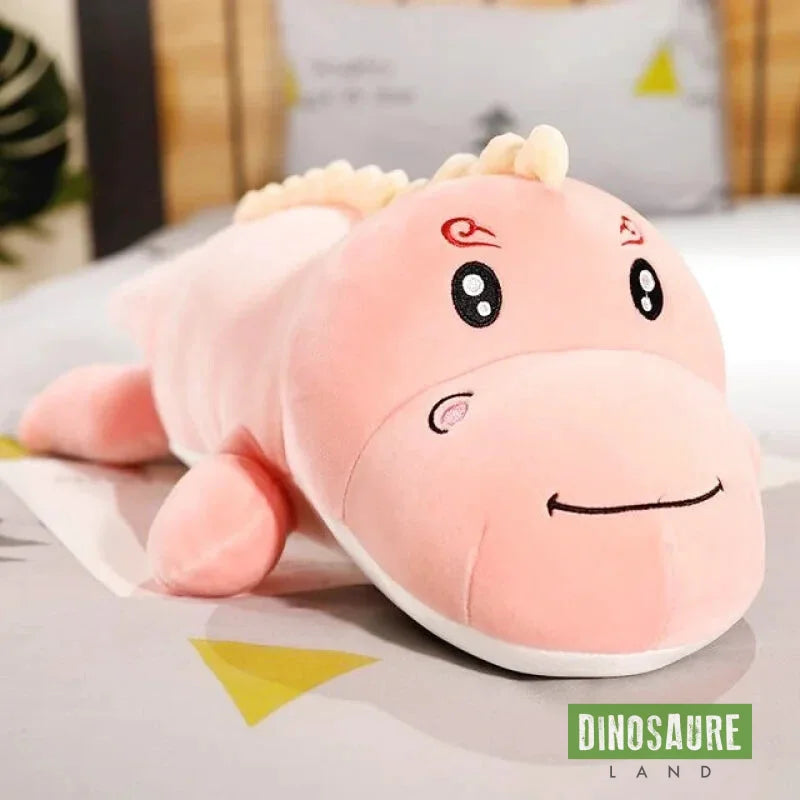 Peluche Dinosaure XXL Rose - 50-100cm