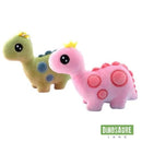 Peluche Fille Dinosaure 14cm
