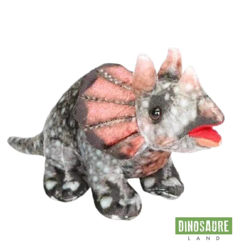 Peluche Petit Dinosaure Pointu Gris