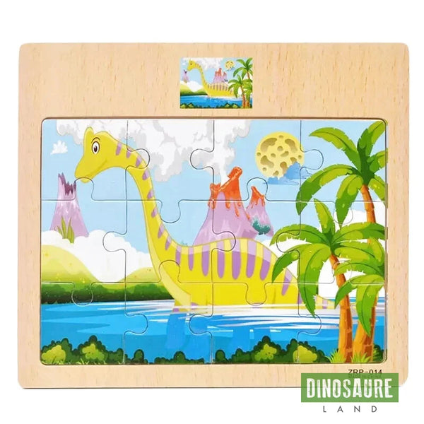 Petit Puzzle Dinosaure