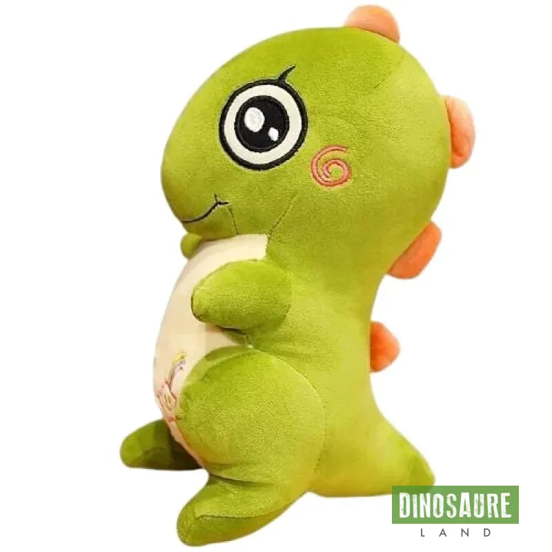 Petite Peluche Dinosaure Bleue Verte