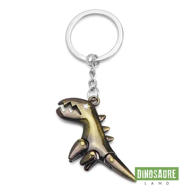 Porte-clés Dinosaure T-Rex Bronze