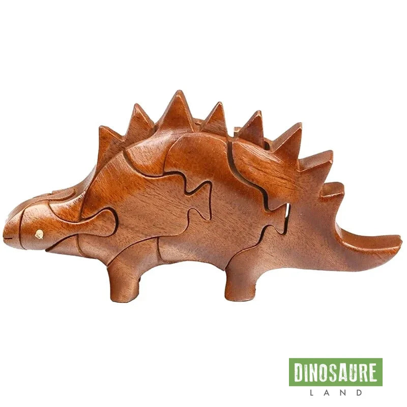 Puzzle 3D En Bois Dinosaure