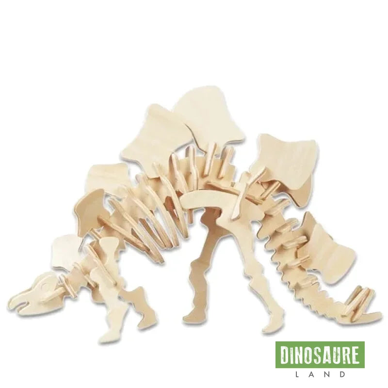 Puzzle 3D Squelette Dinosaure Stégosaure