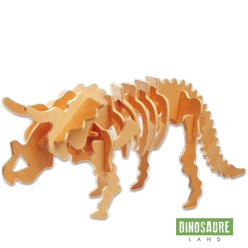 Puzzle 3D Squelette Dinosaure Tricératops