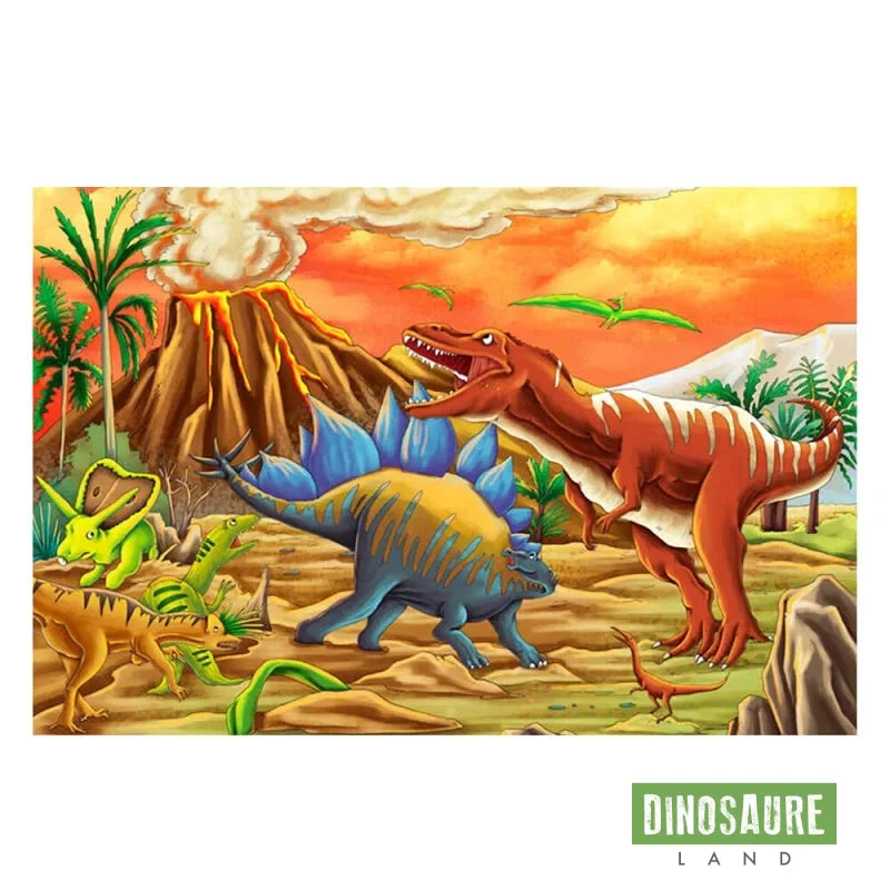 puzzle dinosaure enfant 